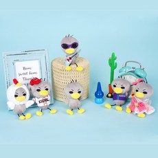 안녕 자두야 꼬꼬 열쇠고리 가방고리 키링