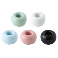 MEO 도자기 칫솔꽂이 5종 세트, 혼합색상, 1세트