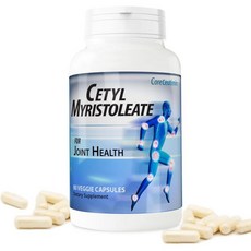 Cetyl Myrisleate 오메가 5 지방산 관절의 불편함과 울트라 서포트 글루코사민 MSM 히알루론산, 80 Count (Pack of 1), 80, 1