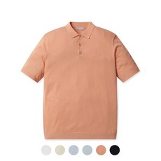 프로젝트엠 남성 버튼카라 반팔 스웨터_EPD2ER1177 770013