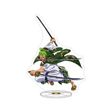 원피스 아크릴 스탠드 피규어 캐릭터 모음 루피 조로 샹크스 굿즈 장식 소품, 1개, 80.3도류조로