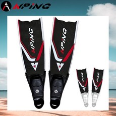 【ANPING】碳纖維旅行短蛙鞋 輕量高效 自由潛水 水肺潛水 浮潛探險 短蛙 碳纖維蛙鞋 自潛蛙鞋 公司貨, 黑導水條+鞋套黑,軟板