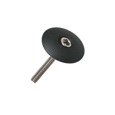 자전거브랜딩 스템 탑캡 볼트 세트 스템 헤드캡, 블랙, 1개