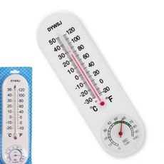 온습도계 무전원 아날로그 습도 벽걸이형 측정기 온도, 단품, 1개