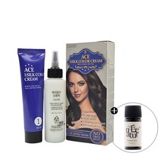 두피에 묻지 않는 NO 암모니아 NO 중금속 뽕잎 새치커버 염색약, 1개, 3N 암갈색