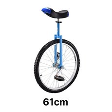 틴다샵 외발자전거 성인용 16인치 밸런스 묘기 18인치, 1개, 1cm, 24인치 블루