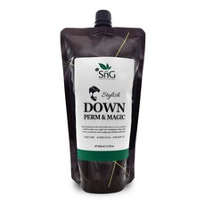 SnG 다운펌 엔 매직 셀프다운펌 매직스트레이트 400ml, 1개