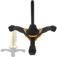 캐시비트 휴대용 클라리넷 스탠드 플루트 오보에 및 기타 목관 악기를 위한 접이식 삼각대 홀더 뮤지션이 휴대하기에 완벽합니다, Soprano Saxophone Stand-2, 1개