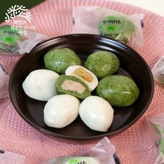 굳지않는 흰+모시송편 18개입 개별포장, 굳지않는떡 3종세트, 1개