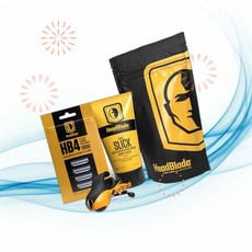 HeadBlade 헤드블레이드 차량용 면도기 모토 헤드 쉐이빙 스타터 키트 크림 면도기 날 포함 M2