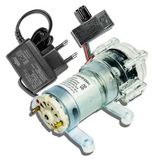 세인티에프 워터펌프(고열용)+유량조절기+전원아답터 12V 1A 세트 온수펌프 고열펌프, 워터펌프(고열용)+유량조절기+전원아답터 1A