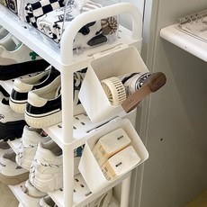 家用高顏值鞋子收納架 帶輪子多層鞋架 學生宿舍必備鞋櫃 桌下收納鞋子架, 1個, 【詳情請聯係客服】