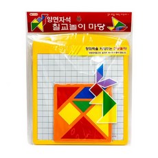 [오피스넥스] 양면자석칠교놀이마당(자석), 상세 설명 참조, 상세 설명 참조