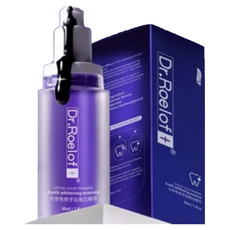 Dr. Roelof 盧博士光學色修牙齒美白精華液小紫瓶30ML 光學亮白 溫和不傷琺瑯質 均勻牙齒色澤, 1個