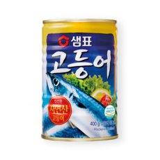 샘표 원터치 고등어 통조림, 400g, 1개