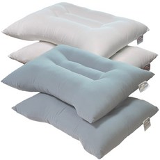 씨클라우드 경추베개 2개1세트 빨아쓰는 워셔블 베개 일자목 목주름방지 건강한 수면생활 숙면베개, 화이트, 2개