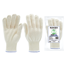 최가네장갑 고급 면장갑 60g 100켤레 작업장갑, 100세트