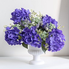 카멜리아수국센터피스 48cm 조화 인테리어, 1p