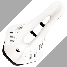 시그니처베이지 로드 MTB 자전거 안장 YPZ101, 1개, 화이트
