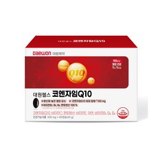 대원제약 코엔자임Q10 (3개월분 대용량), 1개, 90캡슐 1개, 90캡슐