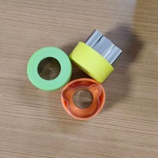 蔬菜切模 矮款不鏽鋼餅乾壓模 附護手套, 1個, 小熊