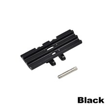 1/12 RC 유압 20MM 풀 굴삭기 메탈 크롤러 부품용 50MM 자동차 트랙, 1PCS Bla, 1개