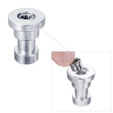 카메라 DSLR 다용도 1/4 3/8 스피곳 나사 홀 어댑터 삼각대 헤드dog8+2HhT, 본상품선택, 7개