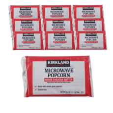 트루소피아 코스트코 커클랜드 전자제인지 팝콘 소분판매, 1세트, 107g, 10개