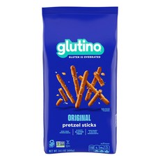 Glutino Gluten Free Pretzel Sticks Glutino Gluten Free Pretzel Sticks Gluten Free Snacks 14.1 oz, 0.88 Ounce (Pack of 1), Lightly-Salted, 1개