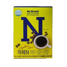 노브랜드 까페N 헤이즐넛향 1g, 100개입, 1개, 100개입