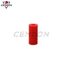 오토바이 기어 페달 실리카겔 패드 발 조작 변속 레버, 3. 빨간색