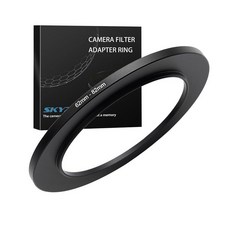 34mm ~ 52mm 스텝업 링 필터 어댑터 금속 링 스텝업 링 어댑터 필터 모든 52mm UV CPL ND 렌즈 후드 스레드 렌즈 요법(34mm ~ 52mm)과 호환, 62mm ~ 82mm