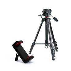 SLICK 高級款4段調節手機相機3腳架+支架, S640 + WT-09M