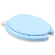 투투파파 심플 U형 변기커버, 스카이블루, 1개