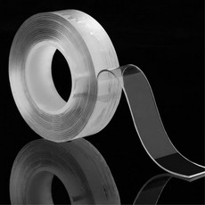 자동차용테이프 재사용 1mm 투명 아크릴폼 양면테이프 2cmX3m 접착력 공예용테이프 차량용테이프 문구용품 접착용품 양면테잎 초강력양면테이프 자동차용 블랙박, 1개