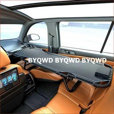 BYQWD차량용 침대 접이식 매트 뒷좌석 칸BYQWD, 그레이  플래그십 원단, -, 그레이 플래그십 원단