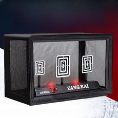 에어소프트건 슈팅타겟 사격연습 전자점수판 서바이벌게임 표적게임, 4_대형 전자계산기 충전세트