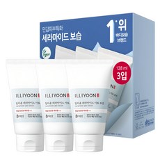 ILLIYOON 一理潤 神經醯胺Ato舒敏保濕乳液, 128ml, 3條