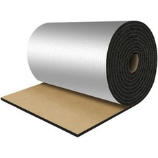 자동차 열 소음 차단 단열 매트 394밀 10.76평방피트 및 재료 차량 후드 엔진 루프 도어 트렁크용 40인치 x 60인치（16.36평방피트）, 40"x60"（16.36sqft）, 394 Mil