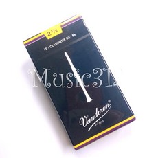 Vandoren 簧片 10片裝 適用於 蕭邦 Bb豎笛, 詳見包裝, 詳見包裝, 2號半