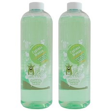 숲바른 버블바스 편백브리즈(편백향), 2개, 1L