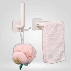 벽걸이 부착식 소품걸이 다용도 가방걸이 키걸이 2개 주방걸이, 본상품