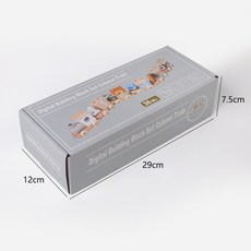 幼兒童木製數字積木拖拉小火車益智玩具, 1個