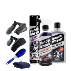 奇跡輪胎鋁圈護理組，超值組合，輕鬆清潔保養，恢復輪胎光澤，防止龜裂老化，DIY首選, 1個, 奇跡輪胎鋁圈護理組, 300ml