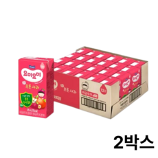 요미요미 튼튼 프룬사과 125ml 24개, 2세트