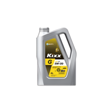 지에스칼텍스 엔진오일(휘발유) 4L(4사이클) KixxGX5SQ5W-30, 1개, 4L