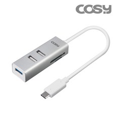 코시 타입C OTG 멀티 카드리더기 SD카드 MiCROSD카드 USB3.0 2.0 스마트폰 블랙박스 네비게이션 PC 추천, 메탈그레이, CR2012C, 1개