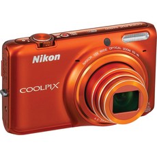 S6500 Wi-Fi 디지털 카메라 12배 줌 블랙 구 모델, Orange