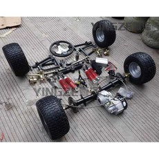 고카트 만들기 DIY 1인용 카트 자동차 개조 튜닝 부품, 60V750W (타이어+컨트롤러 포함)