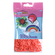 컬러비즈 5mm55g1000개900원, S44_싱글비즈 진살구, 1개